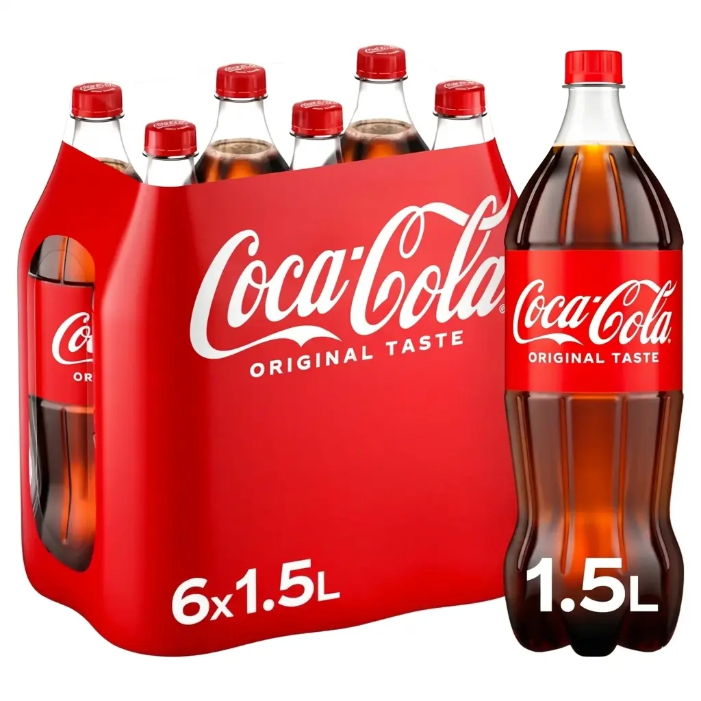 Coca-Cola Original BE Bouteille 6x1,5 L
