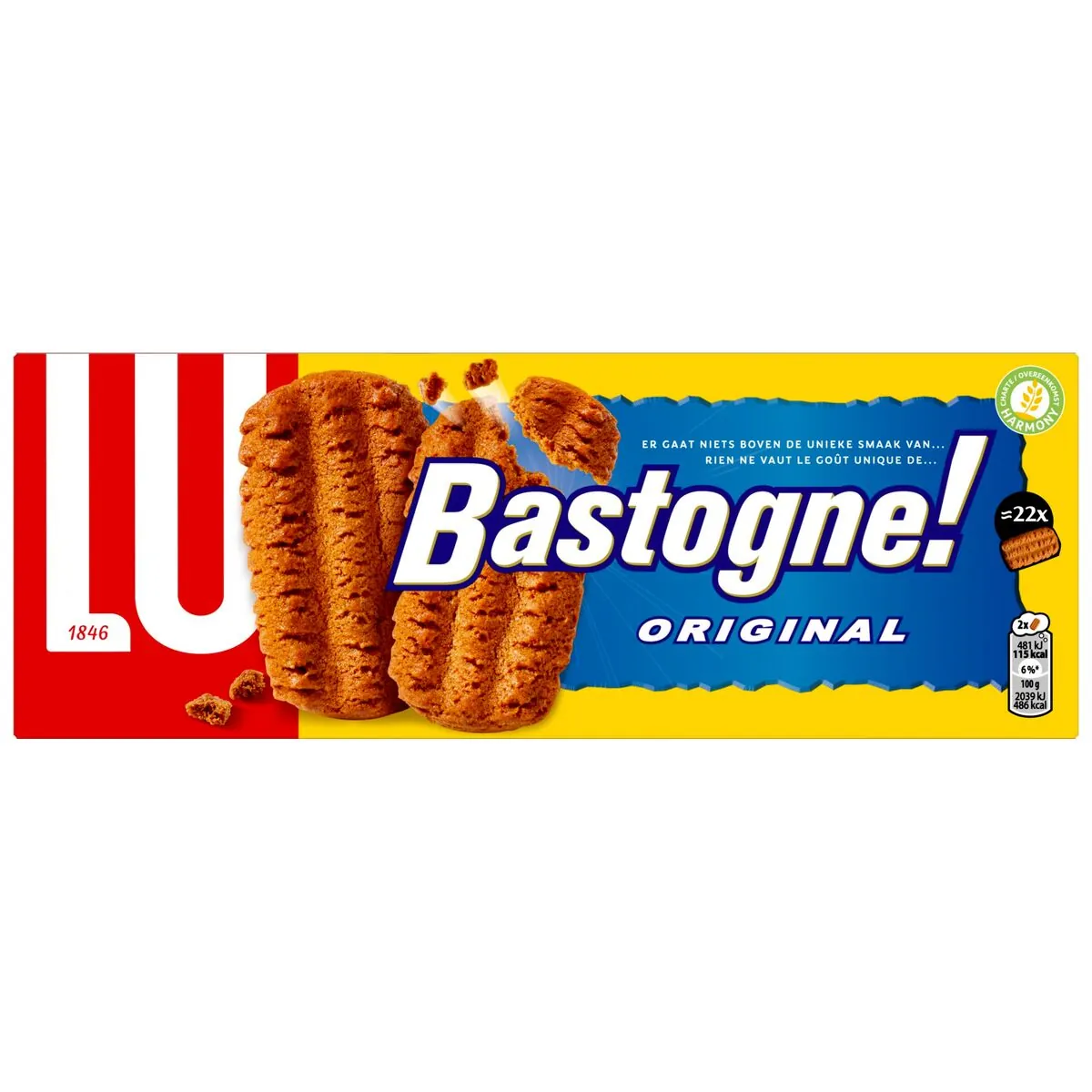 Lu Bastogne Original Spéculoos Biscuits 260 Gr
