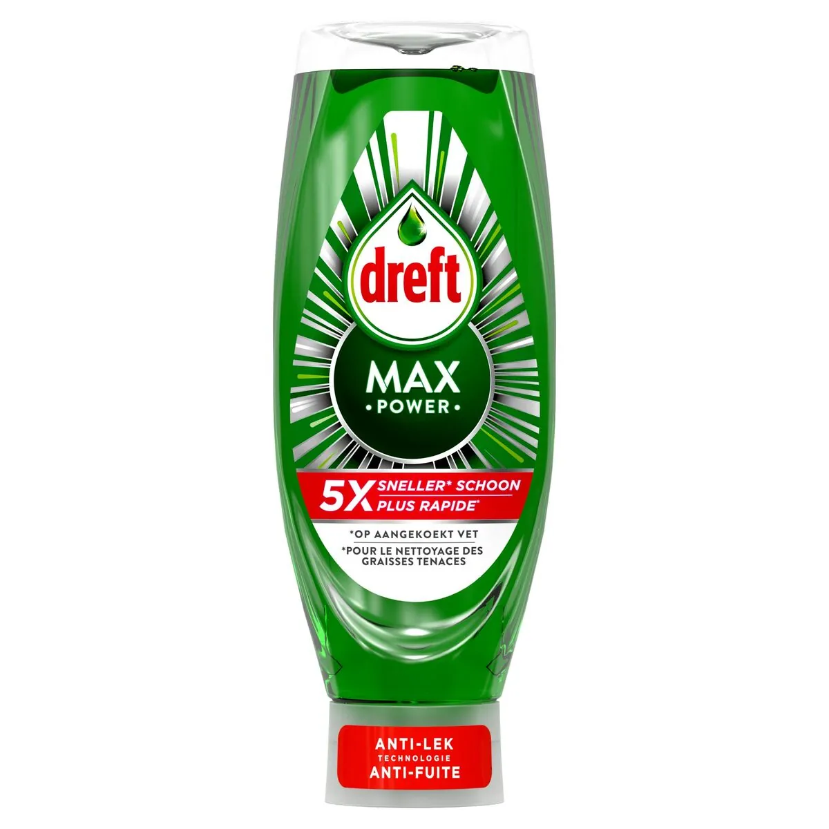 Dreft Max Power Anti Fuite Liquide Vaisselle 730 Ml