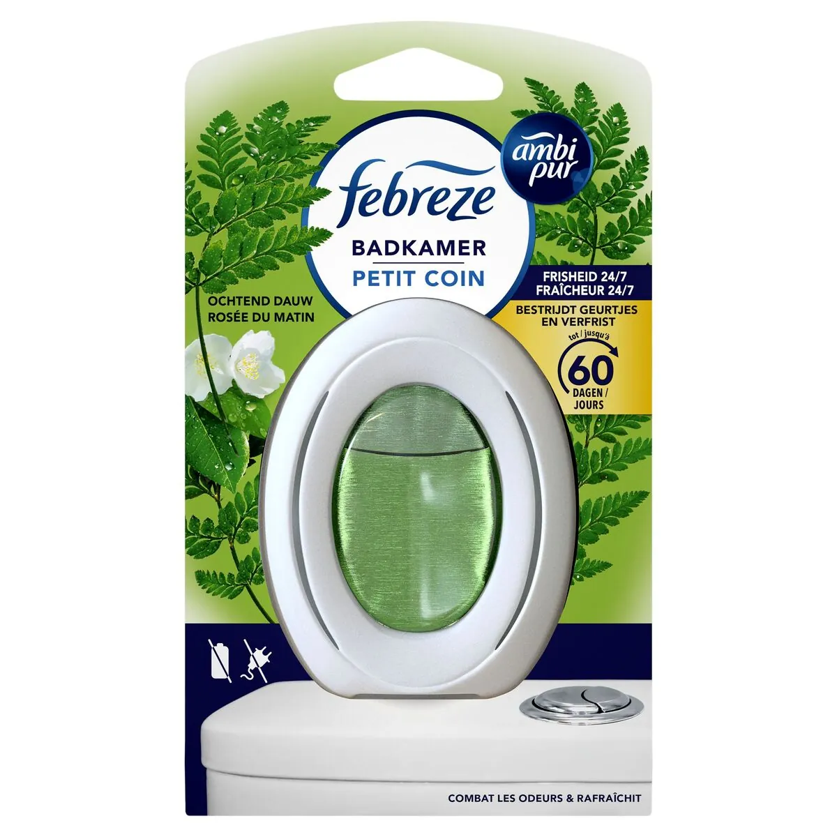 Febreze Petit Coin Rosée du Matin Désodorisant 8 Ml