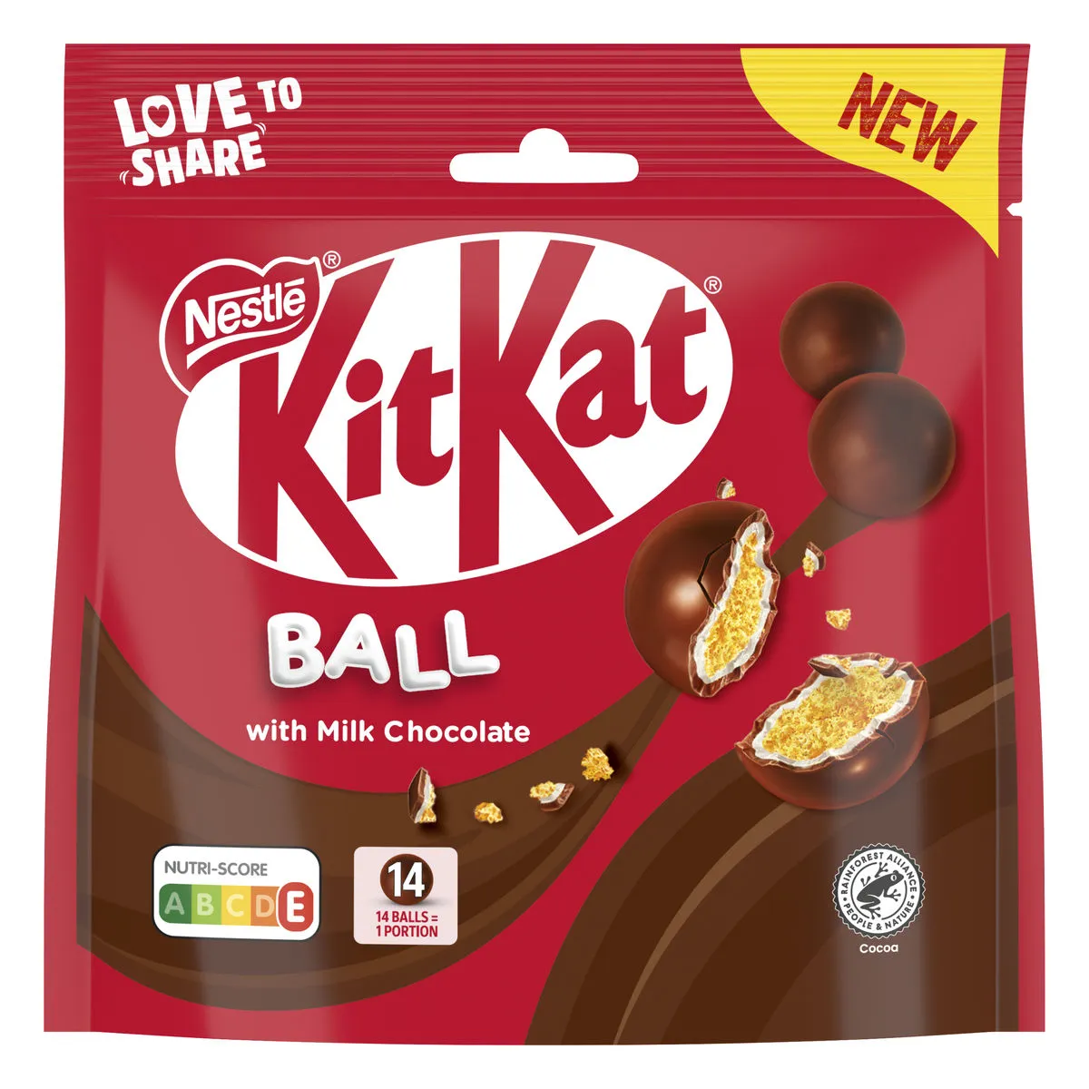 Nestlé KitKat Balls Billes Chocolatées 140 Gr