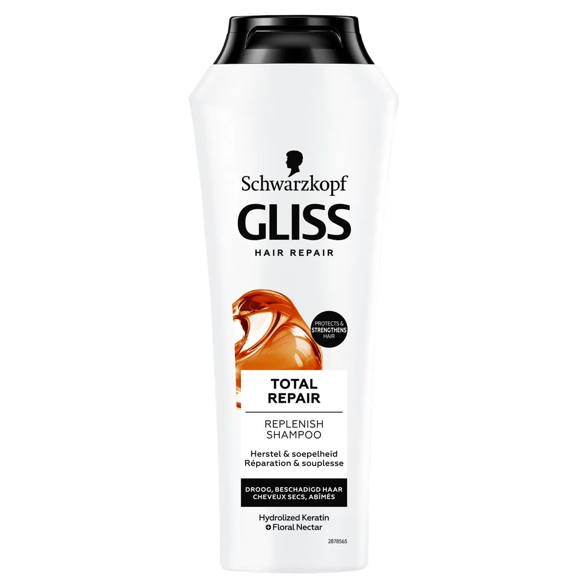Gliss Total Repair Shampoing 250 Ml