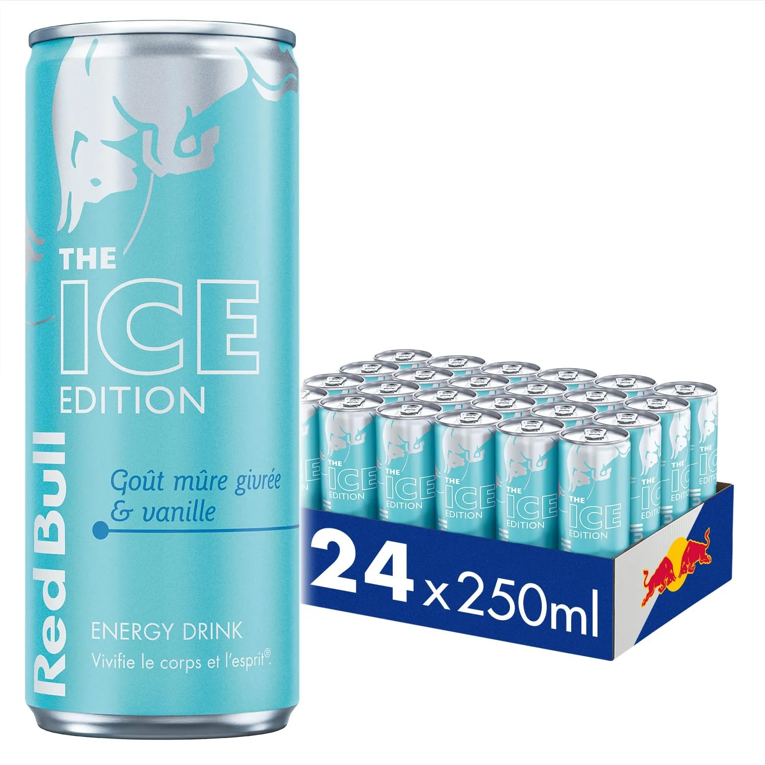Red Bull Ice Edition Mûre Givrée & Vanille Canette 24x25 Cl
