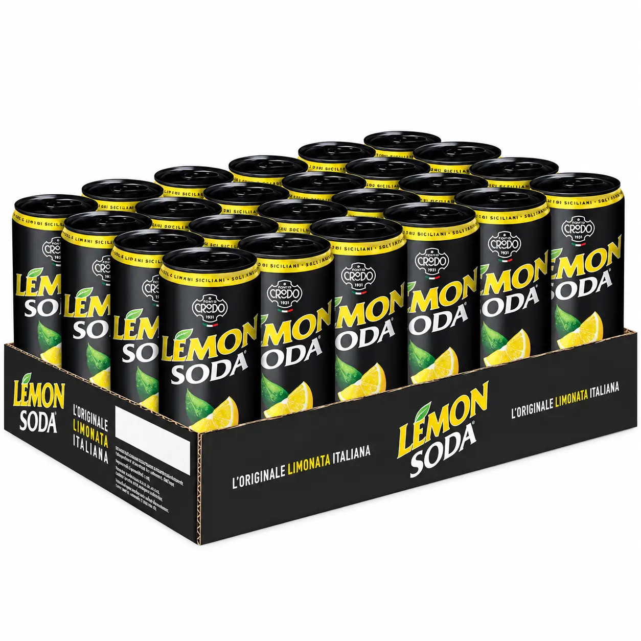 Crodo Lemon Soda Canette 24x33 Cl
