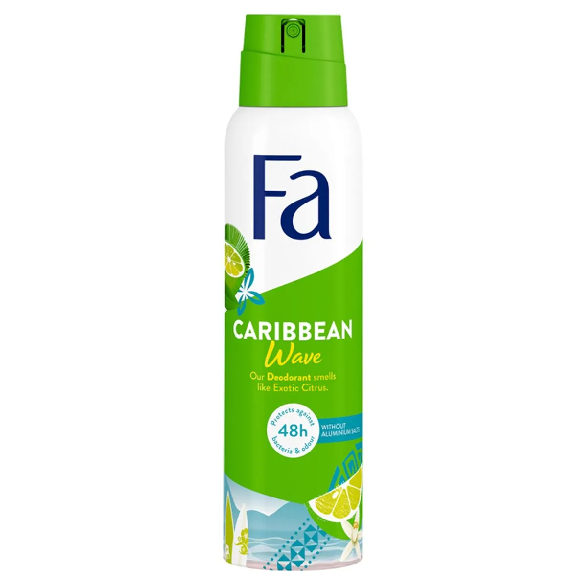 Fa Caribbean Wave Déodorant Spray 150 Ml