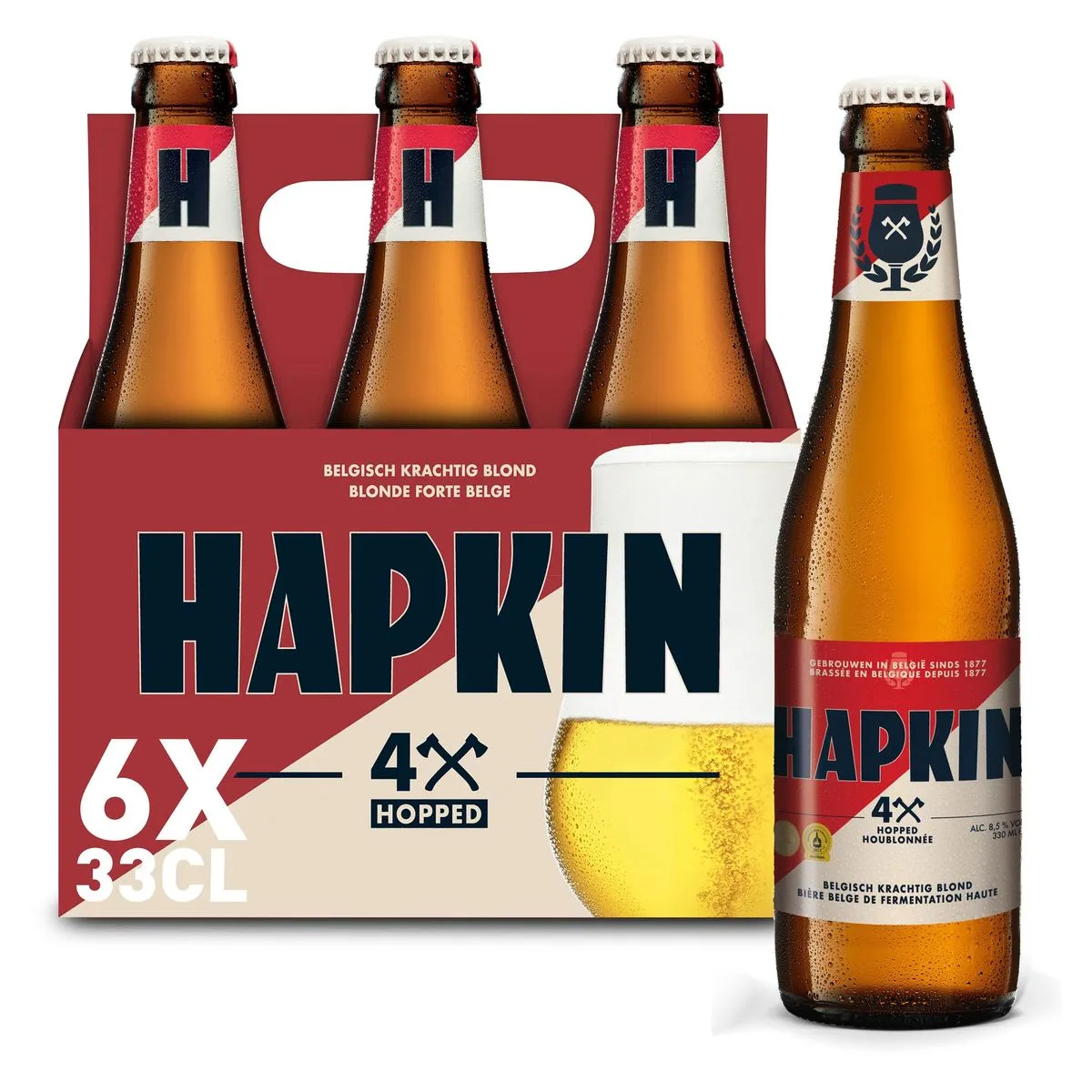Hapkin Blonde 8,5% Bouteille 6x33 Cl