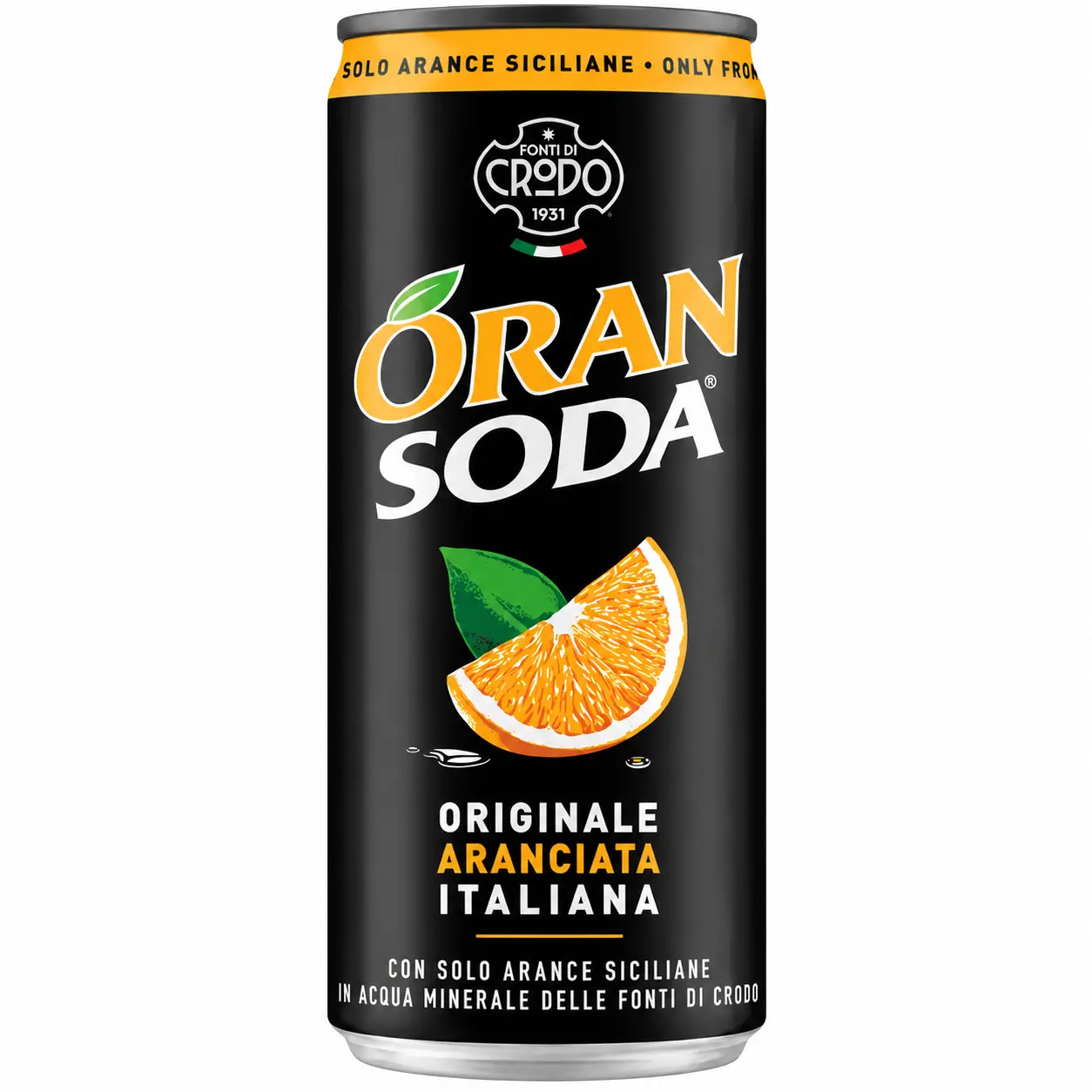 Crodo Oran Soda Canette 33 Cl
