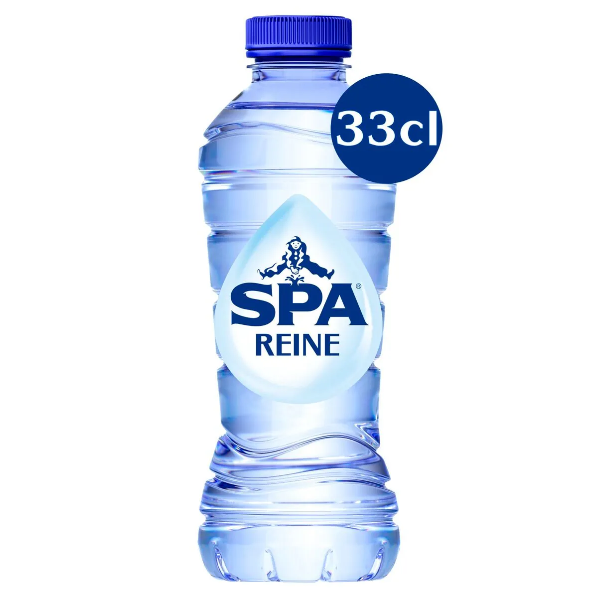 Spa Reine Eau Plate Bouteille 33 Cl