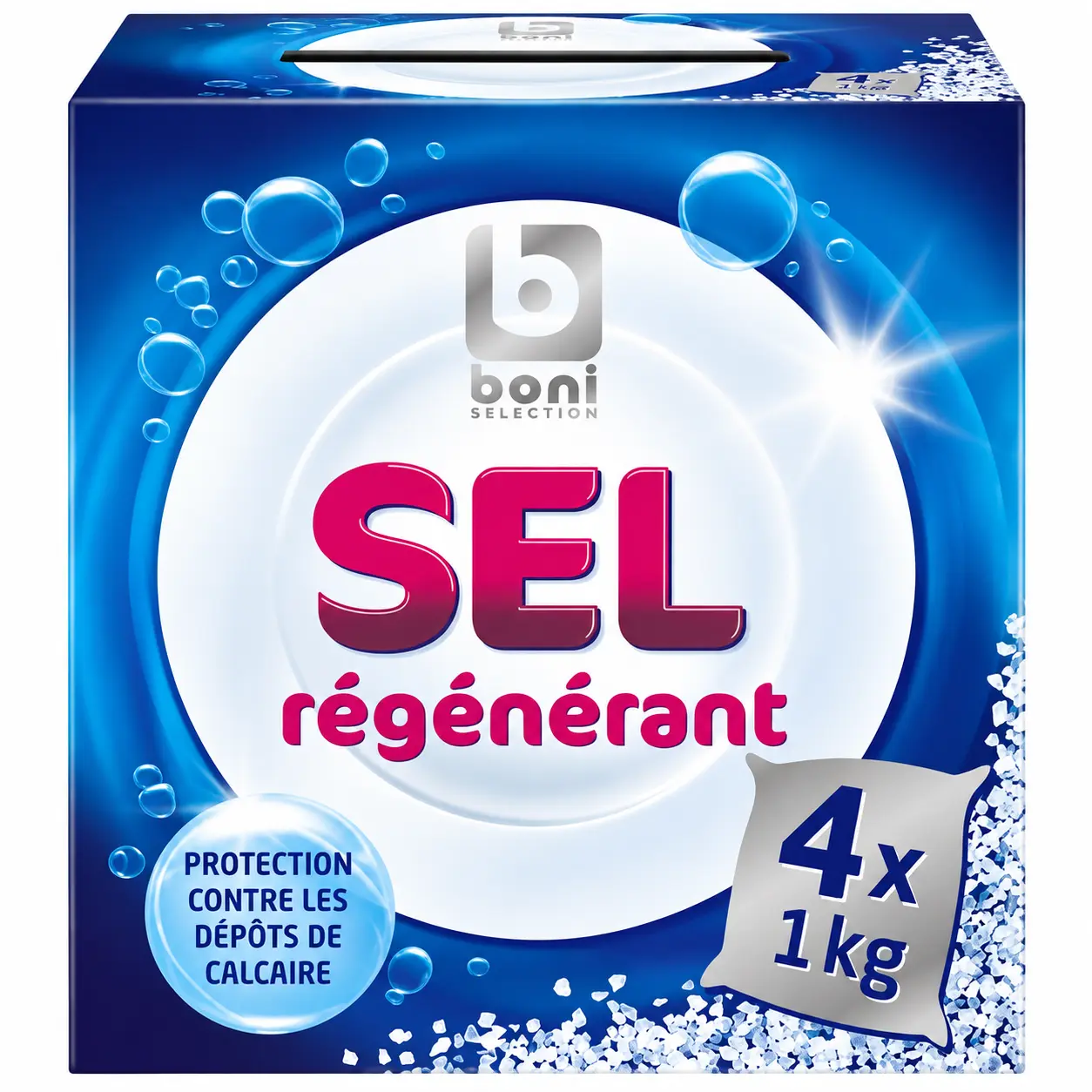 Boni Sel Régénérant Lave-Vaisselle 4x1 Kg