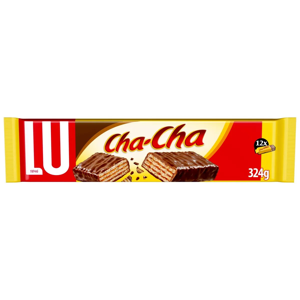 Lu Cha-Cha Barres Chocolatées 12x27 Gr