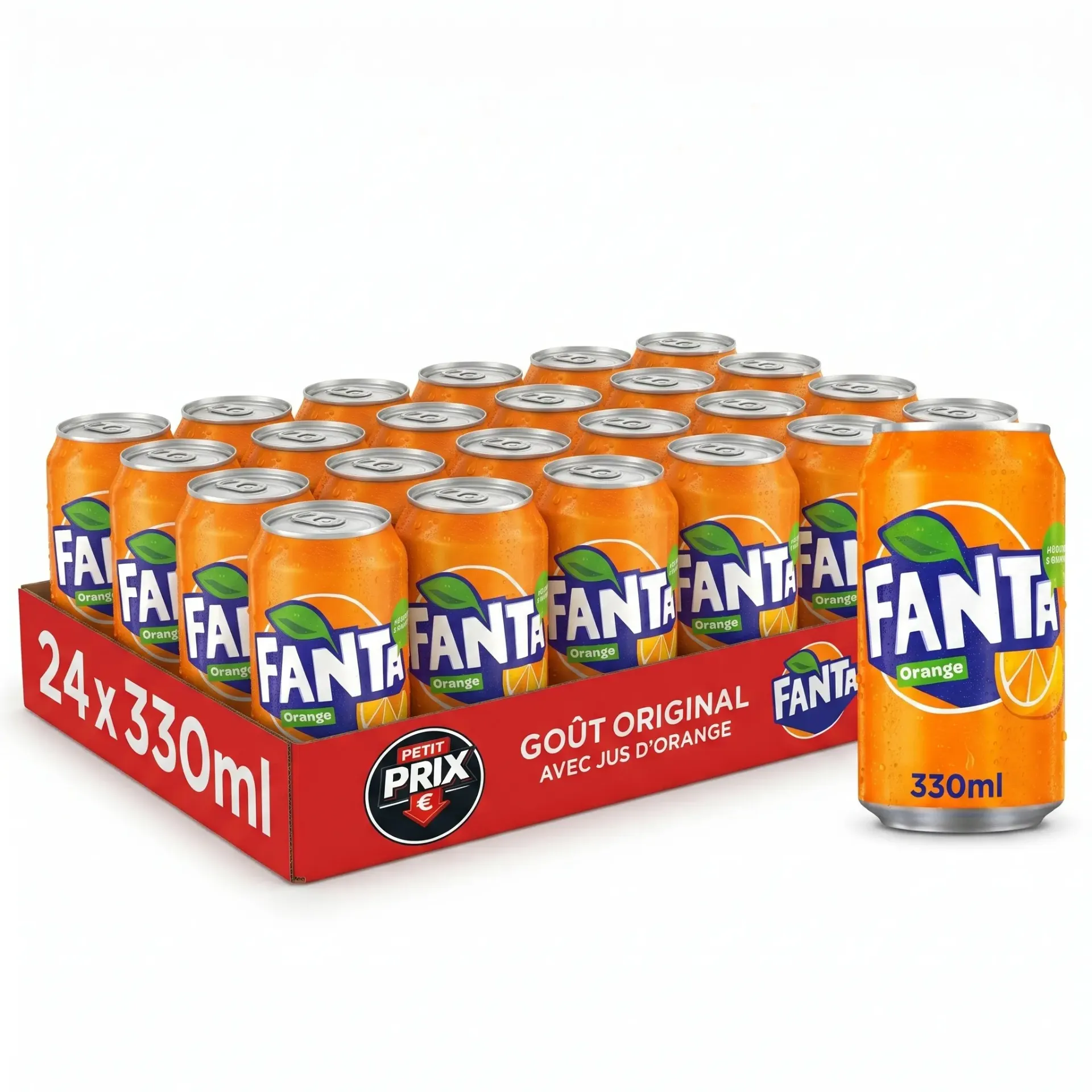 [FAN001] Fanta Orange DK Canette 24x33 Cl