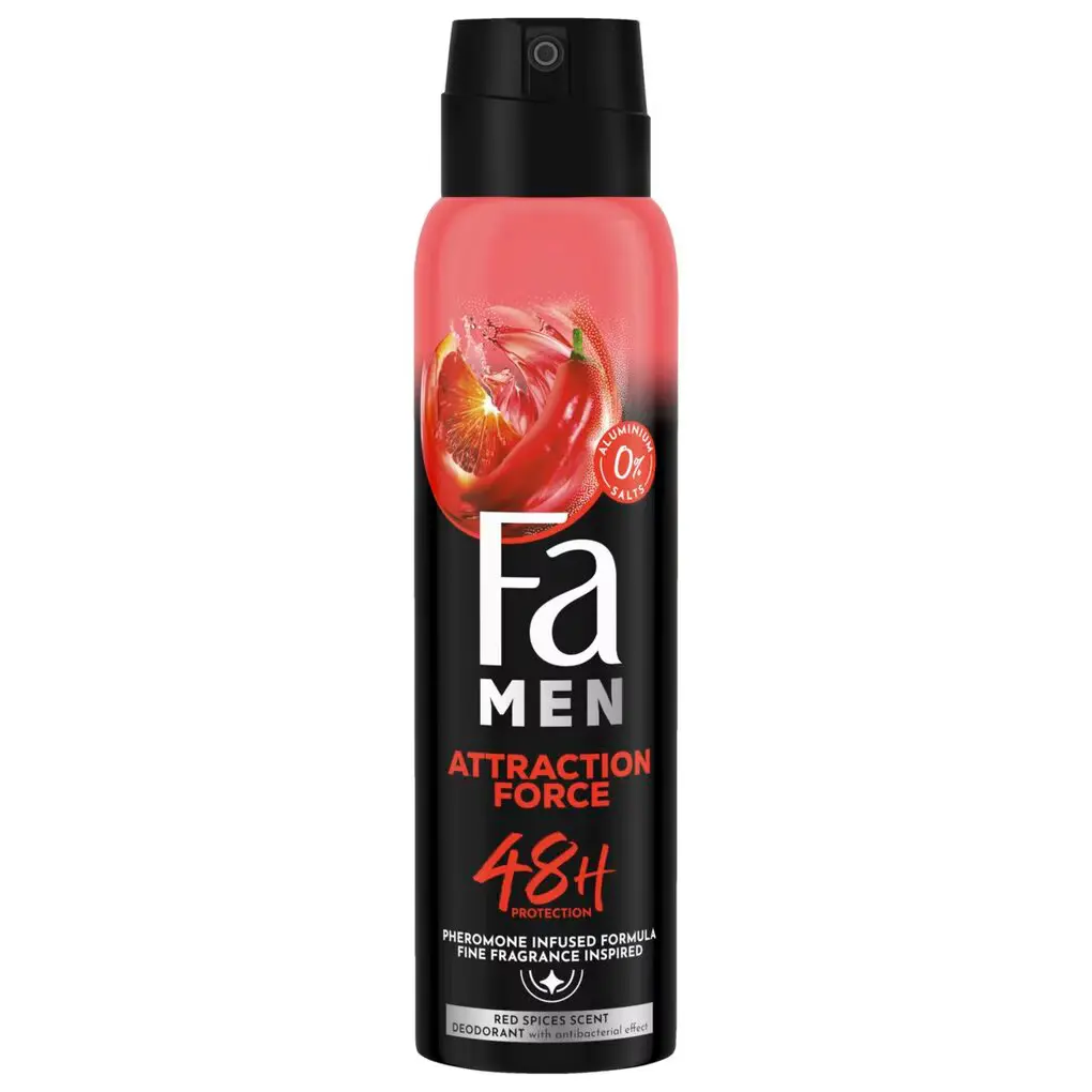 Fa Men Attraction Force Déodorant Spray 150 Ml