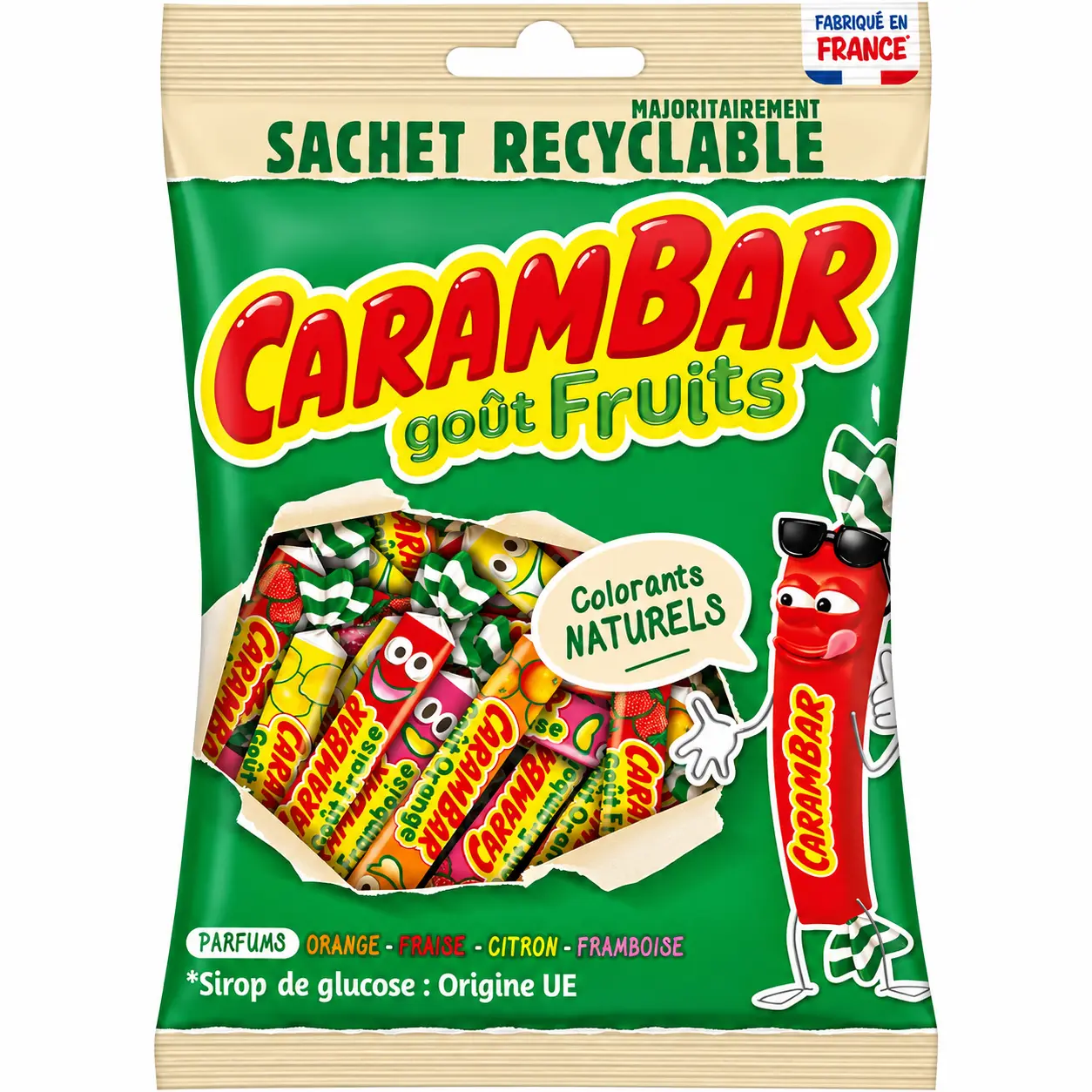 Carambar Fruits Bonbons 180 Gr