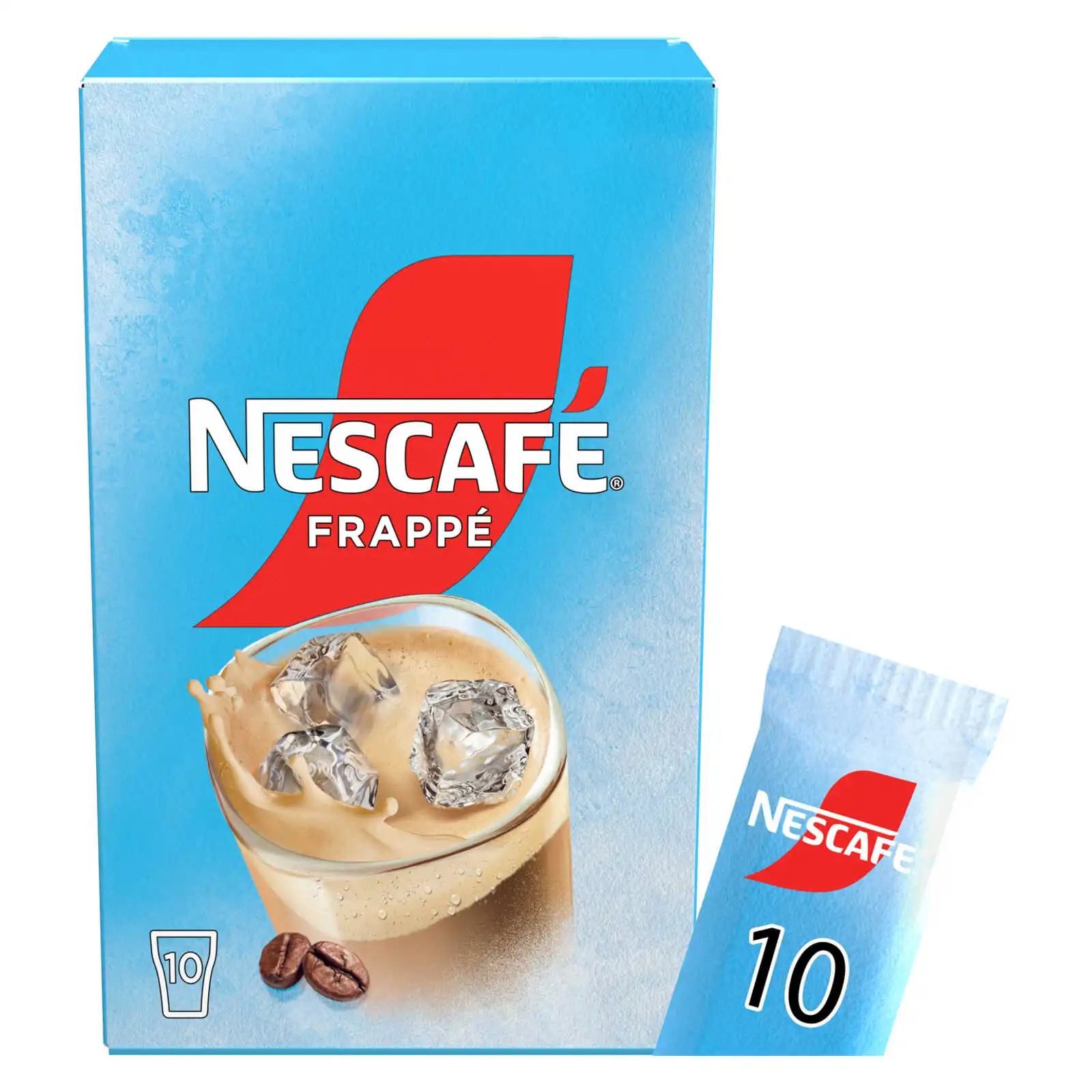 Nescafé Frappé Café Soluble Sachets 10x14 Gr
