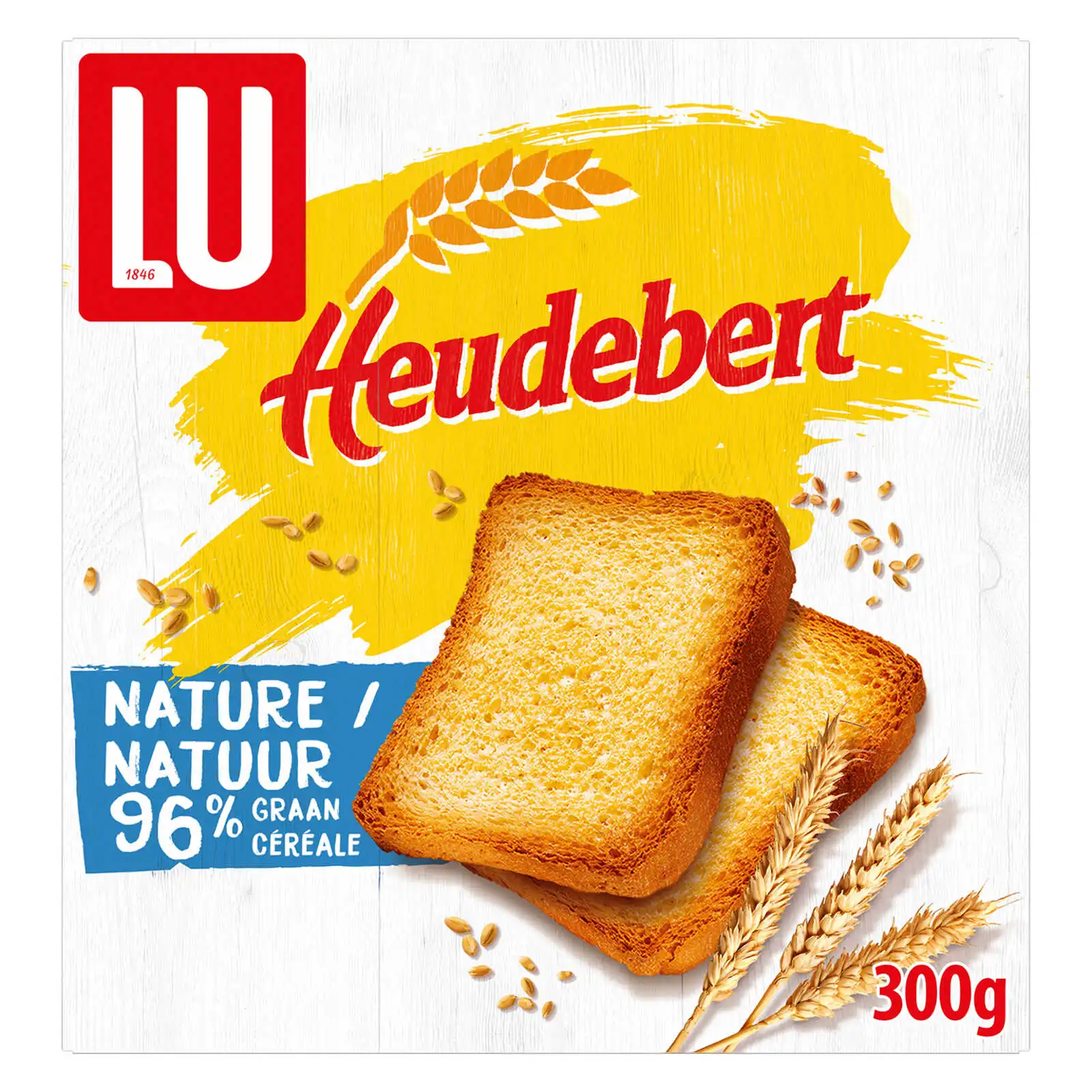 Lu Heudebert Biscottes Naturel 300 Gr