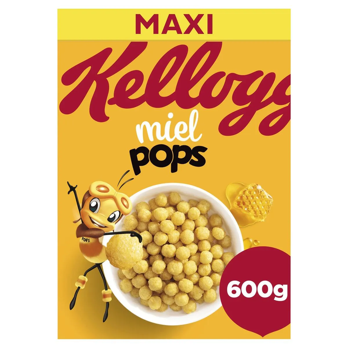 Kellogg's Miel Pops Céréales 600 Gr