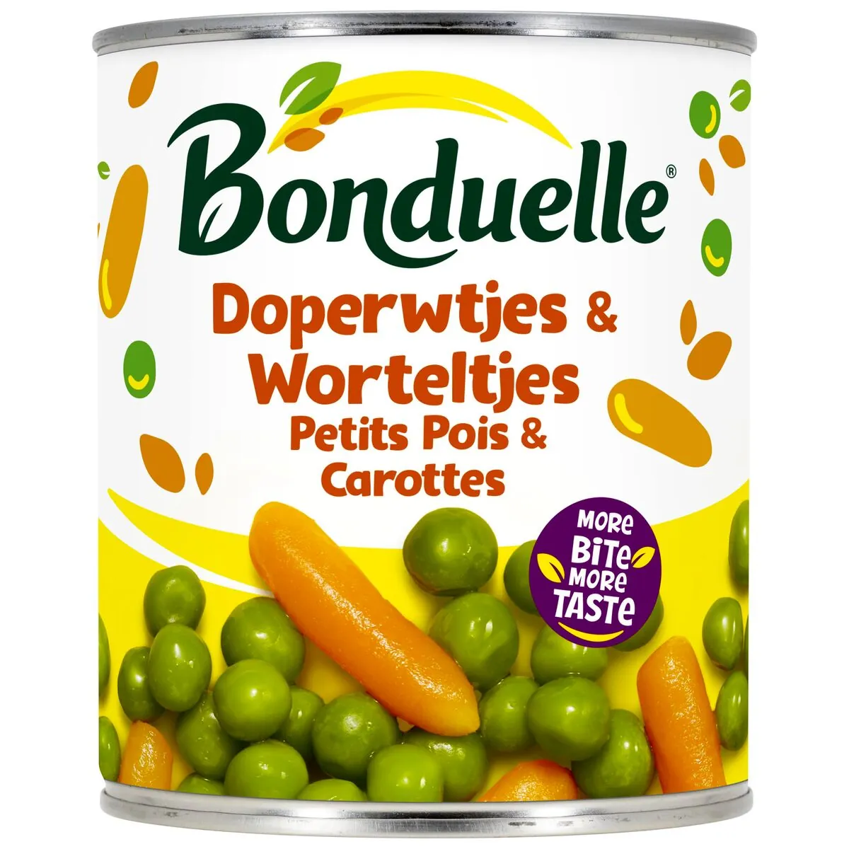 Bonduelle Petits Pois & Carottes Conserve 530 Gr
