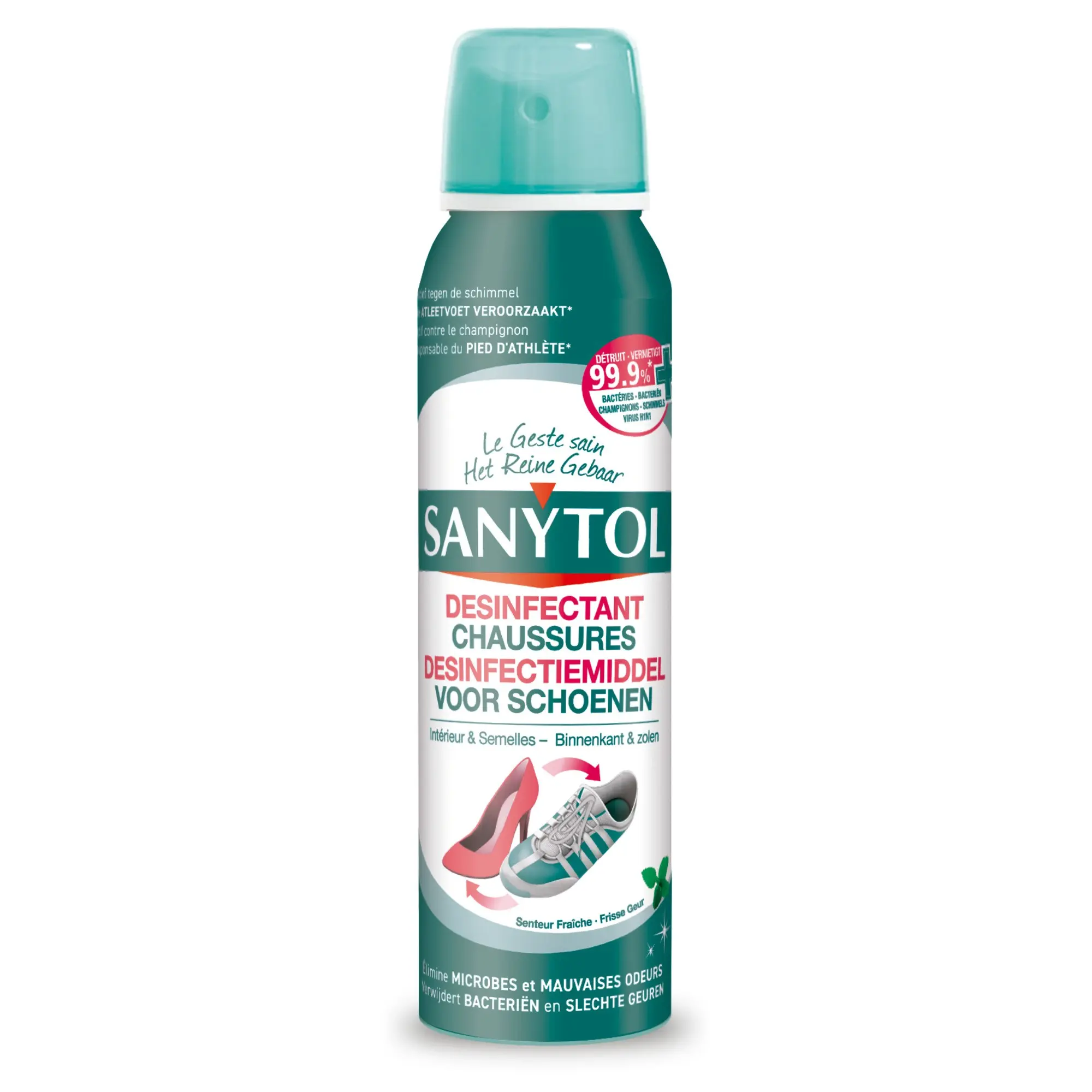 Sanytol Désinfectant Chaussures Spray 150 Ml
