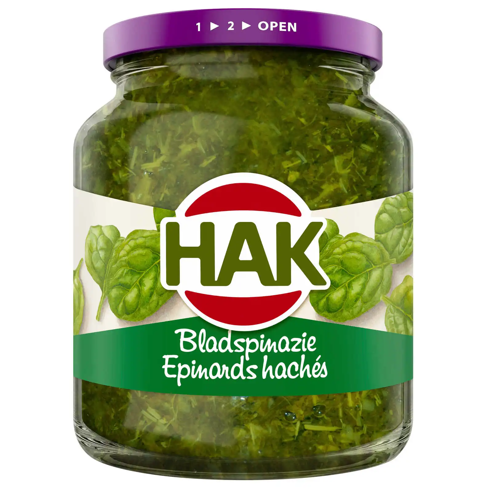 Hak Épinards Hachés Bocal 245 Gr