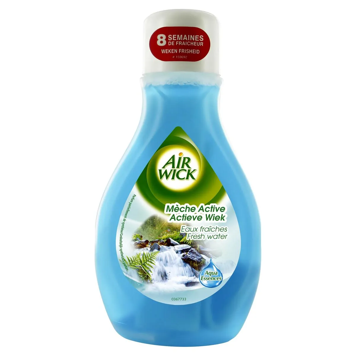 Air Wick Mèche Active Eaux Fraîches Désodorisant 375 Ml