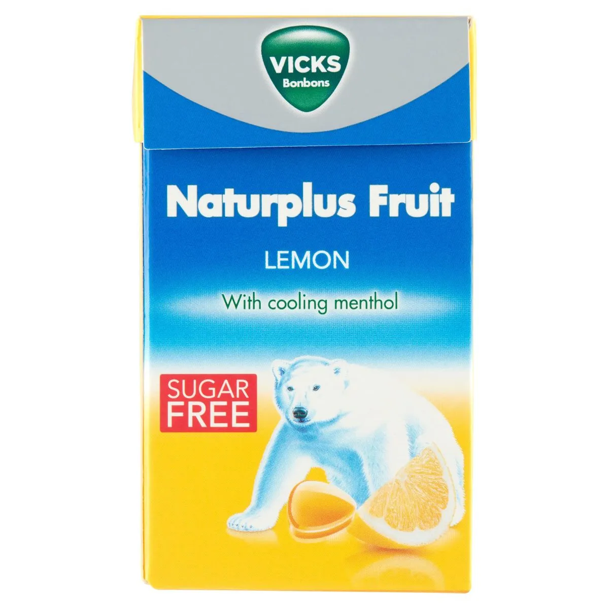 Vicks Naturplus Fruit Lemon Pastilles Sans Sucre 40 Gr
