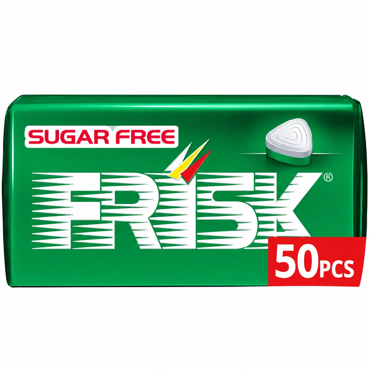 Frisk XL Spearmint Sugar Free Pastilles 50 Pièces 35 Gr