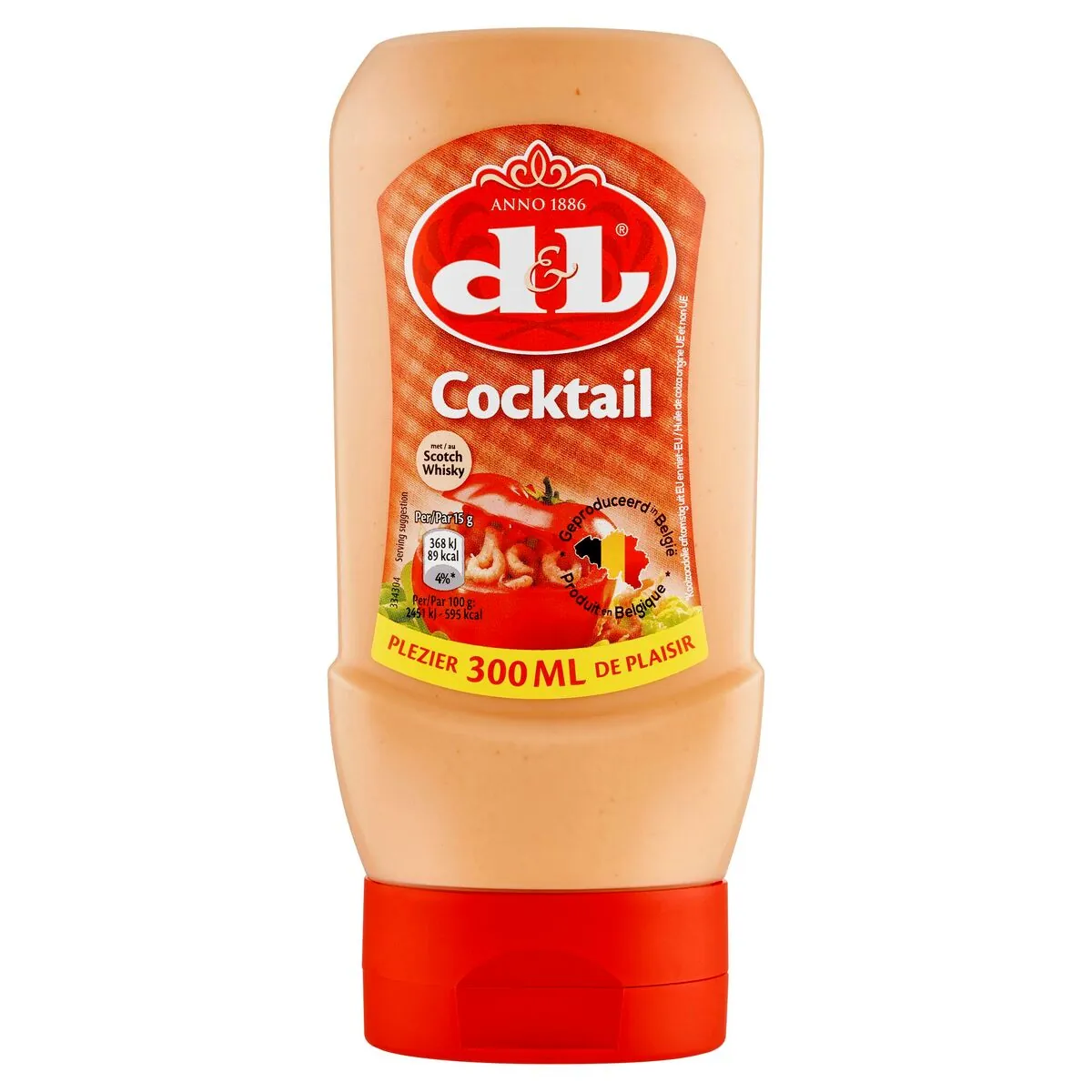 Devos Lemmens Sauce Cocktail Squeeze 300 Ml