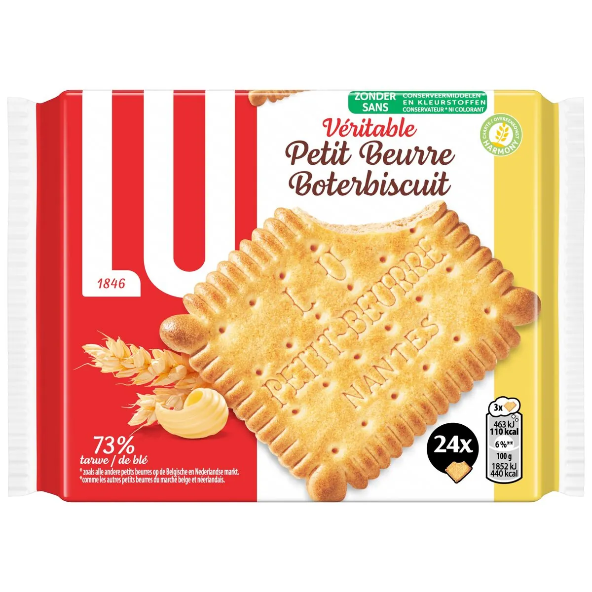 Lu Véritable Petit Beurre Biscuits 200 Gr