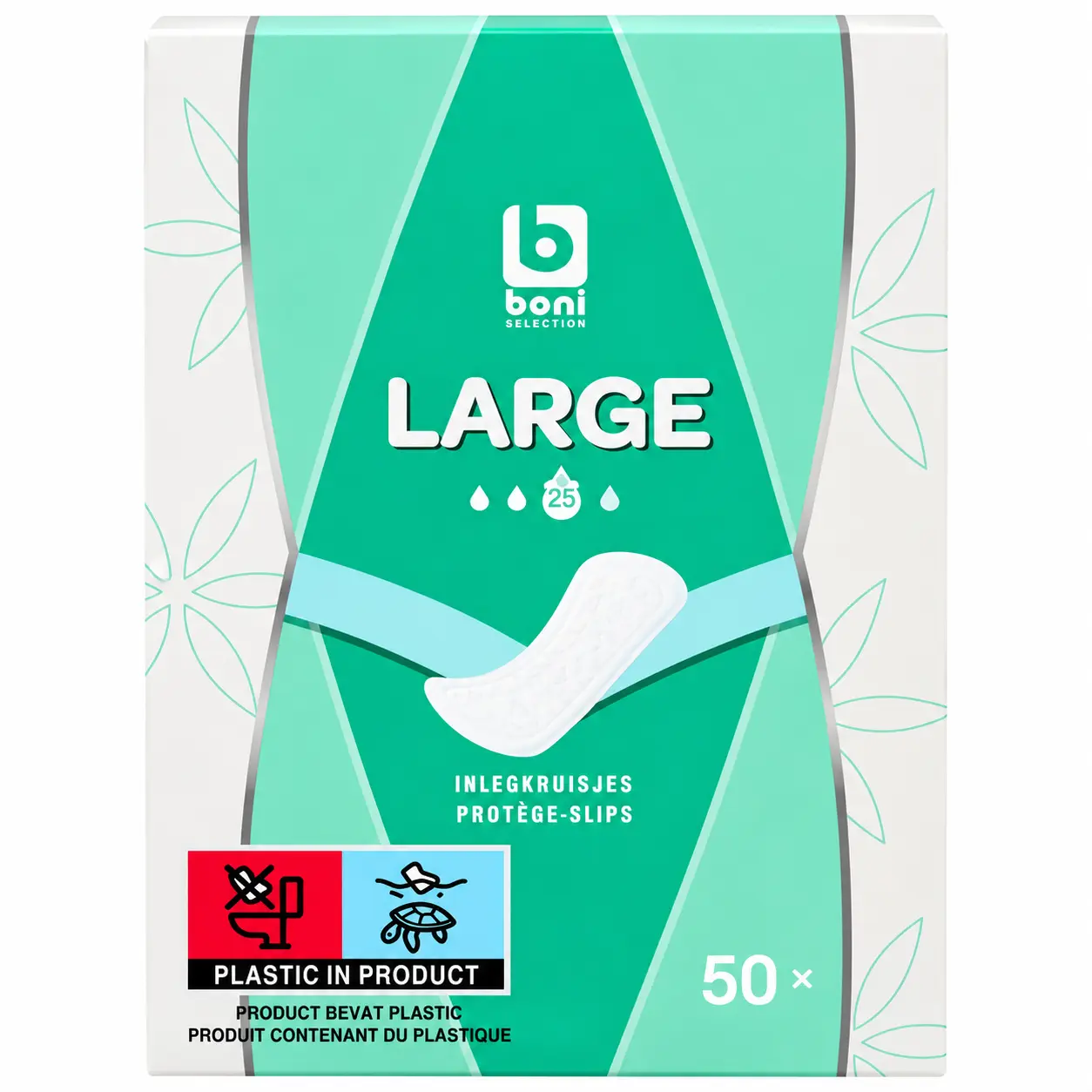 Boni Large Protège Slips 50 Pièces