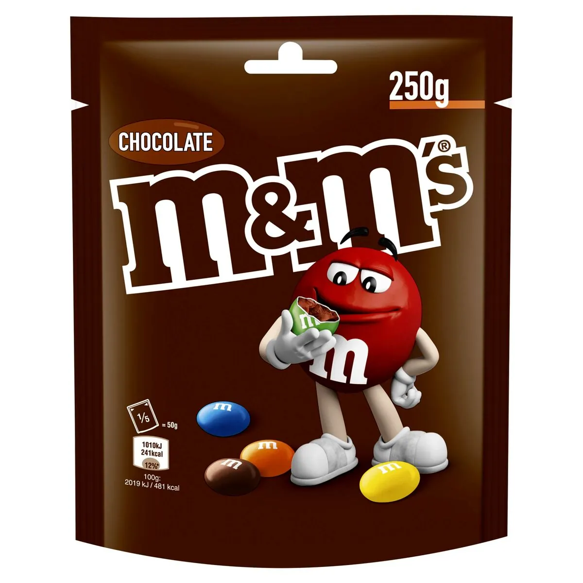 M&m's Chocolat Billes Chocolatées 250 Gr