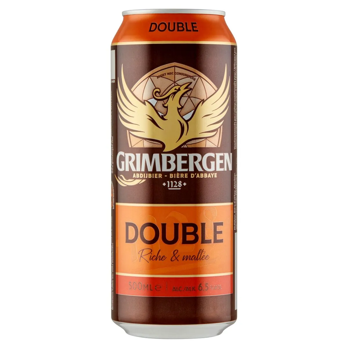 Grimbergen Double Bière 6,7% Alc Canette 50 Cl