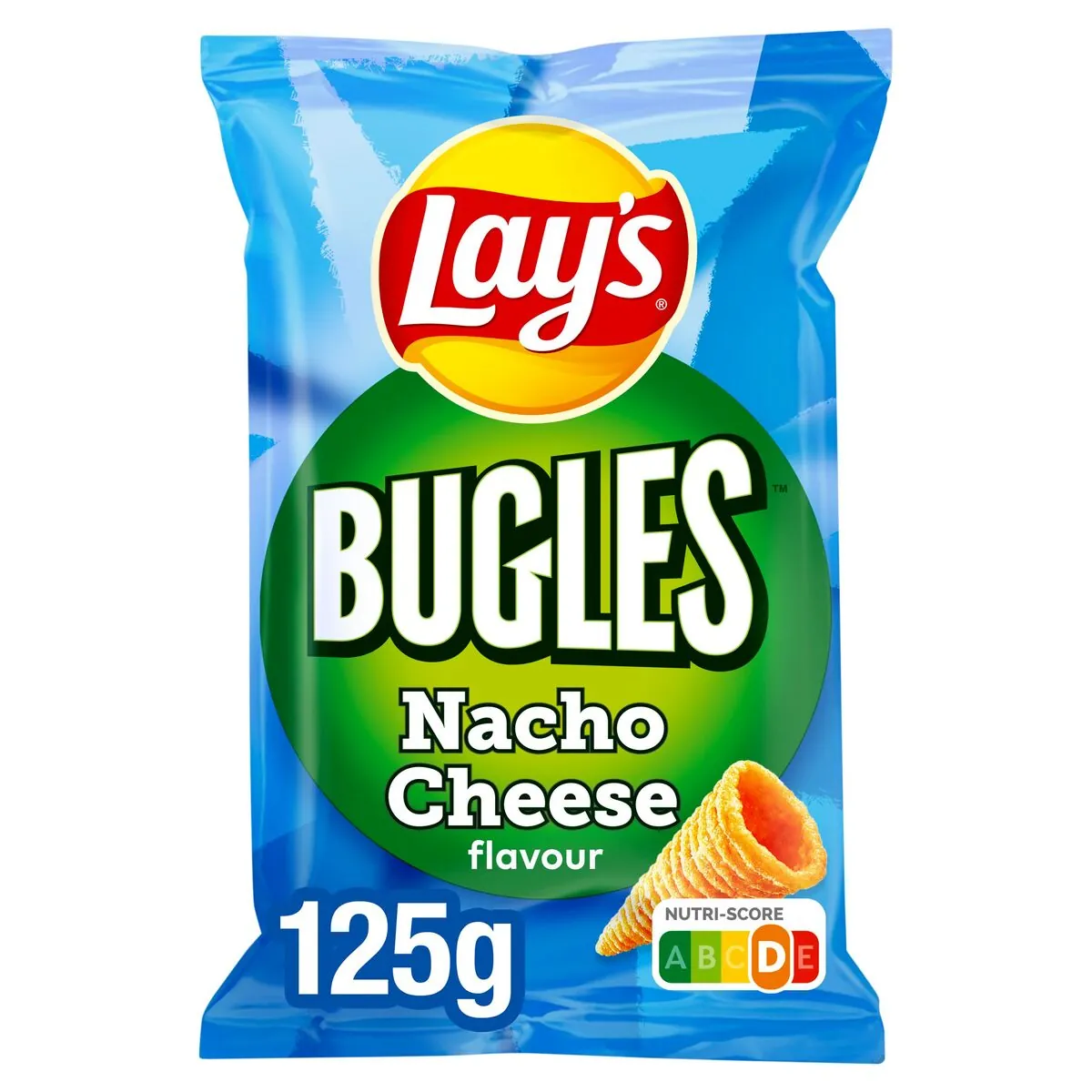 Lay's Bugles Nacho Cheese Chips 125 Gr