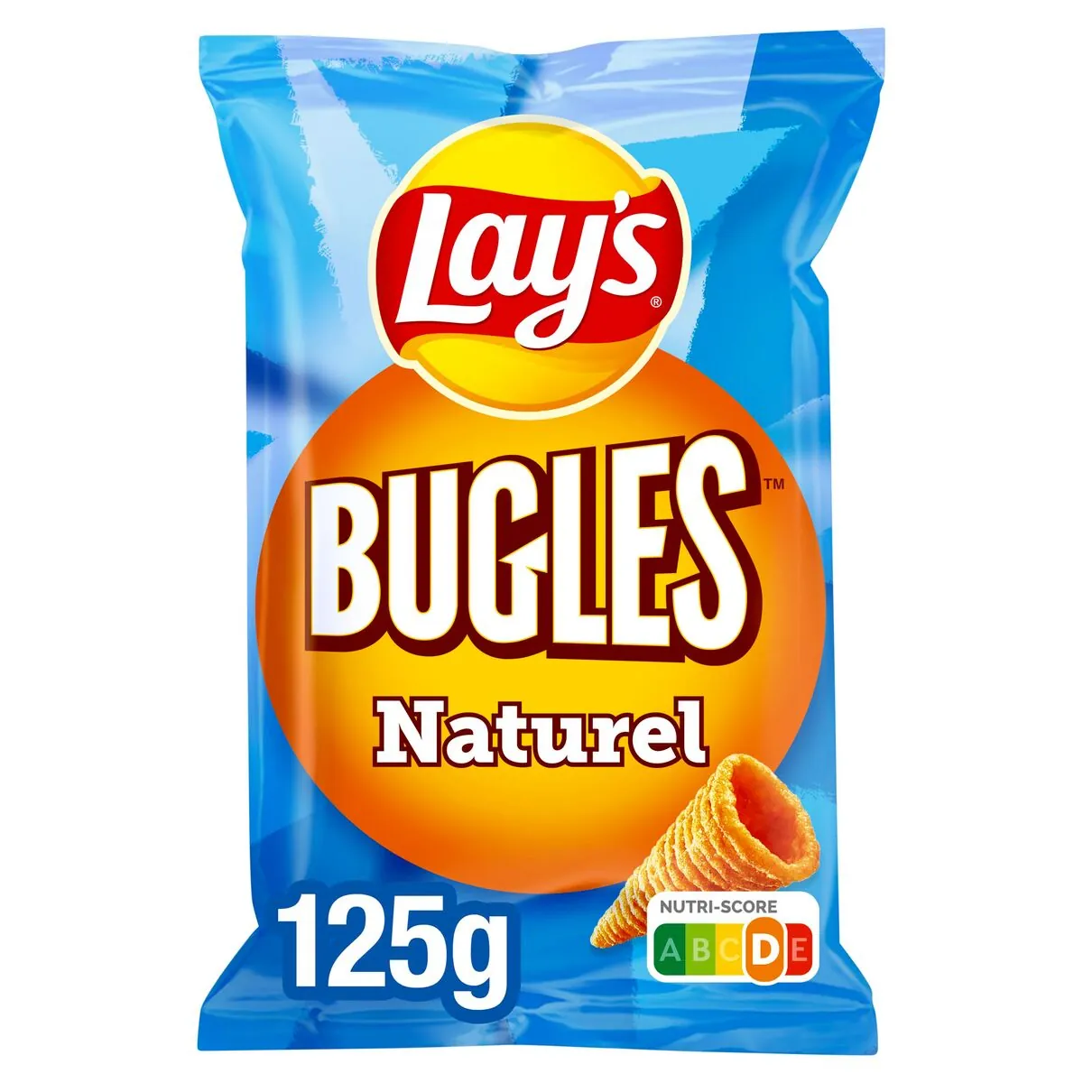 Lay's Bugles Naturel Chips 125 Gr