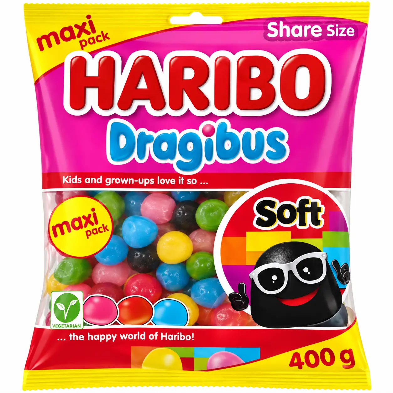 Haribo Dragibus Soft Bonbons 400 Gr