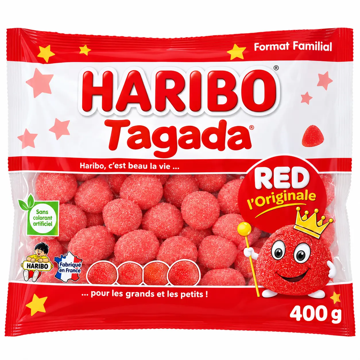 Haribo Tagada Original Bonbons 400 Gr