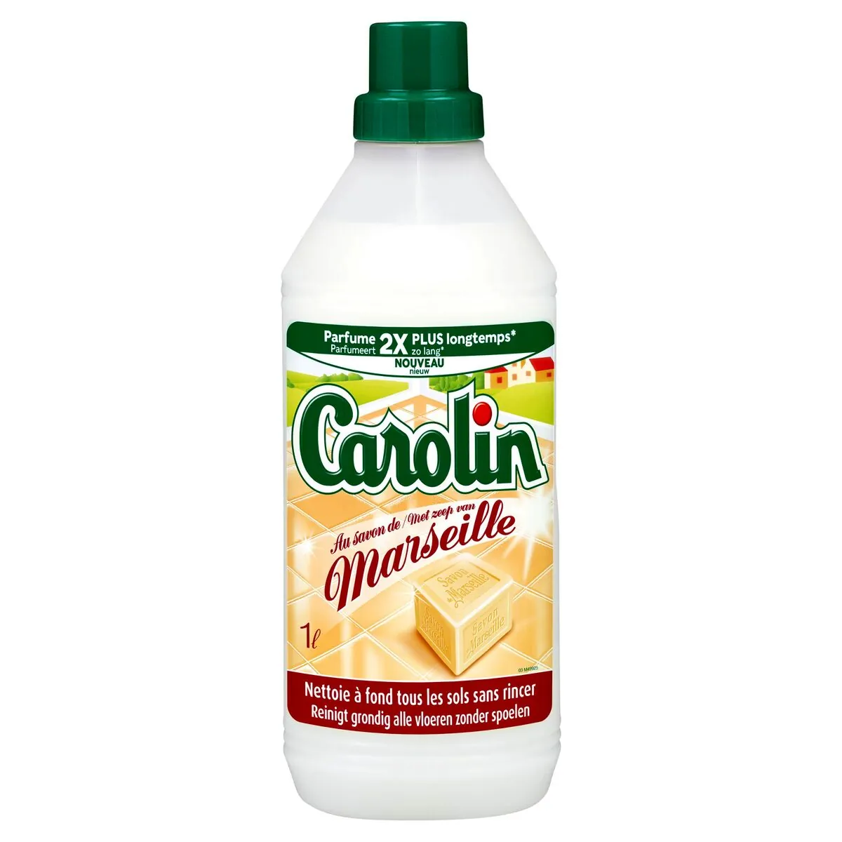 Carolin Savon de Marseille Nettoyant Sol 1 L