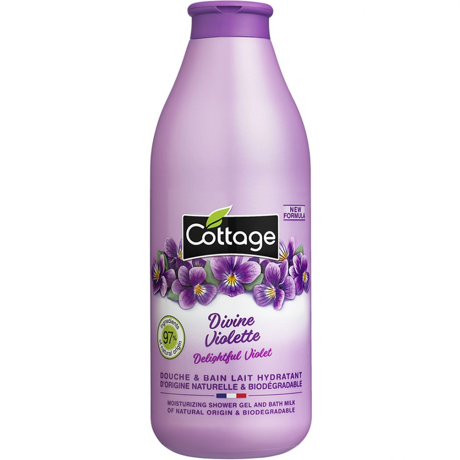 Cottage Divine Violette Douche Lait Hydratante 750 Ml