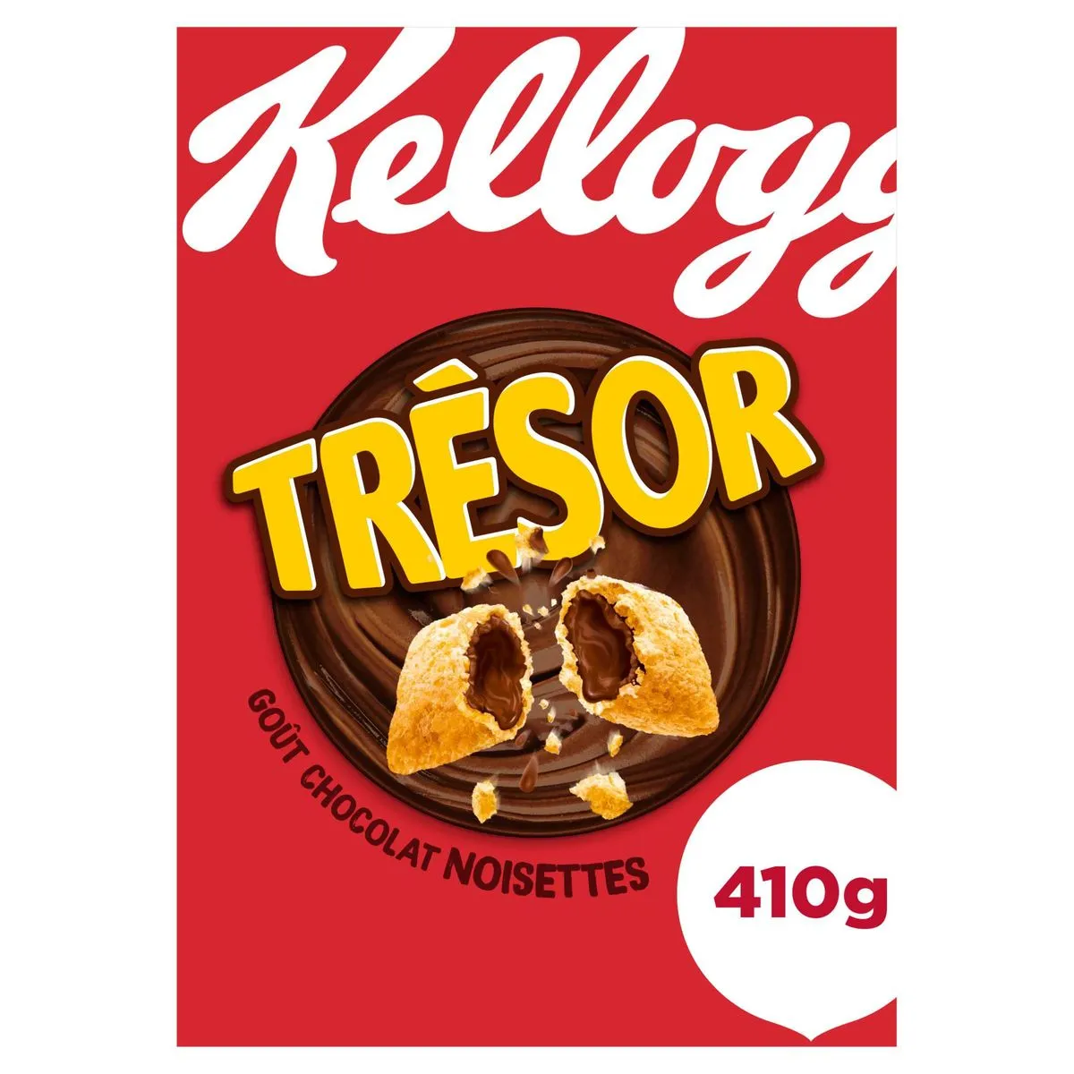 Kellogg's Trésor Chocolat Noisettes Céréales 410 Gr