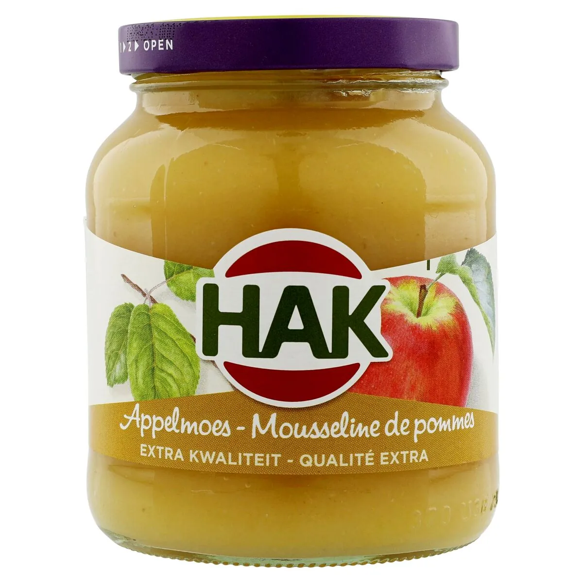 Hak Mousseline de Pommes Bocal 355 Gr