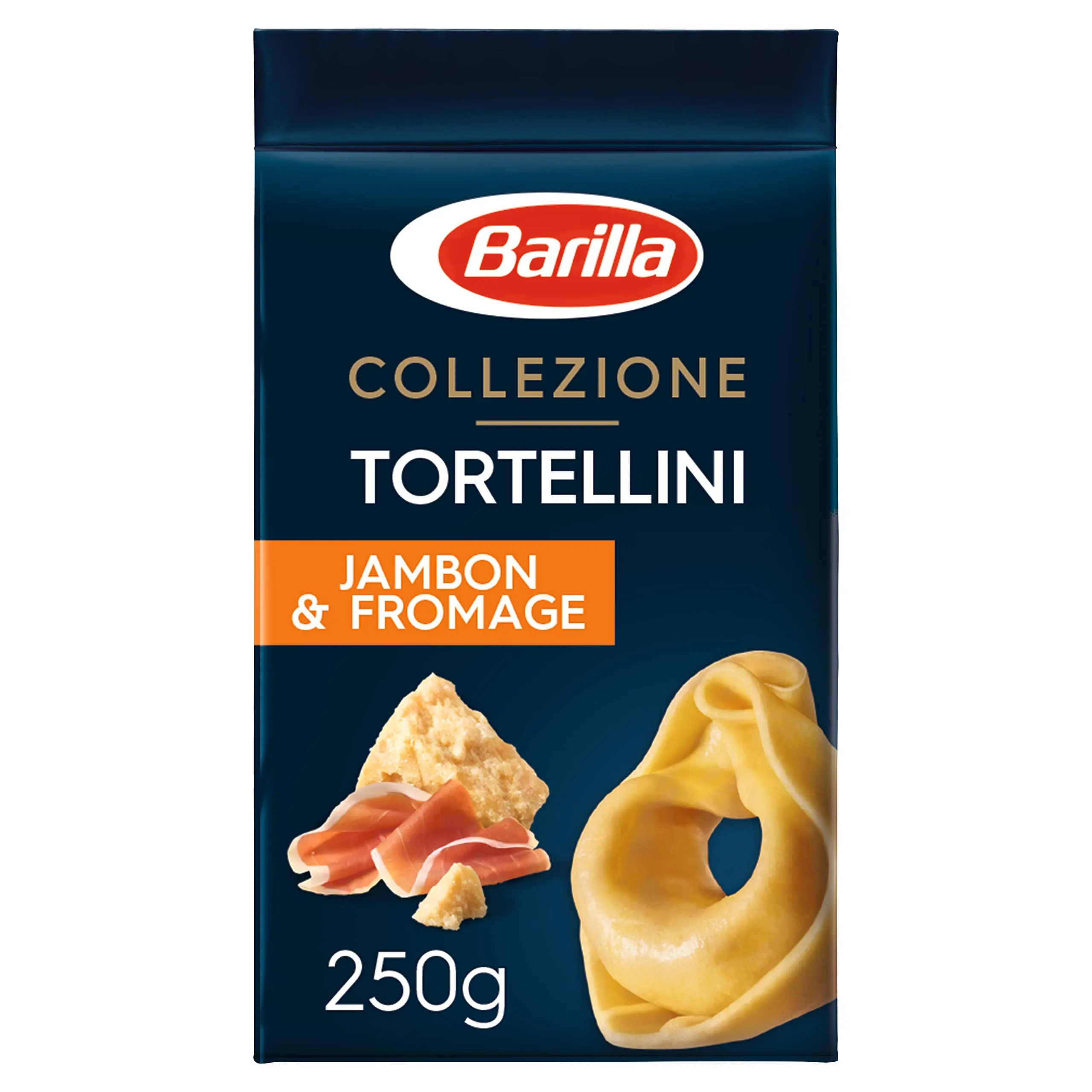 Barilla Tortellini Jambon Fromage Pâtes 250 Gr