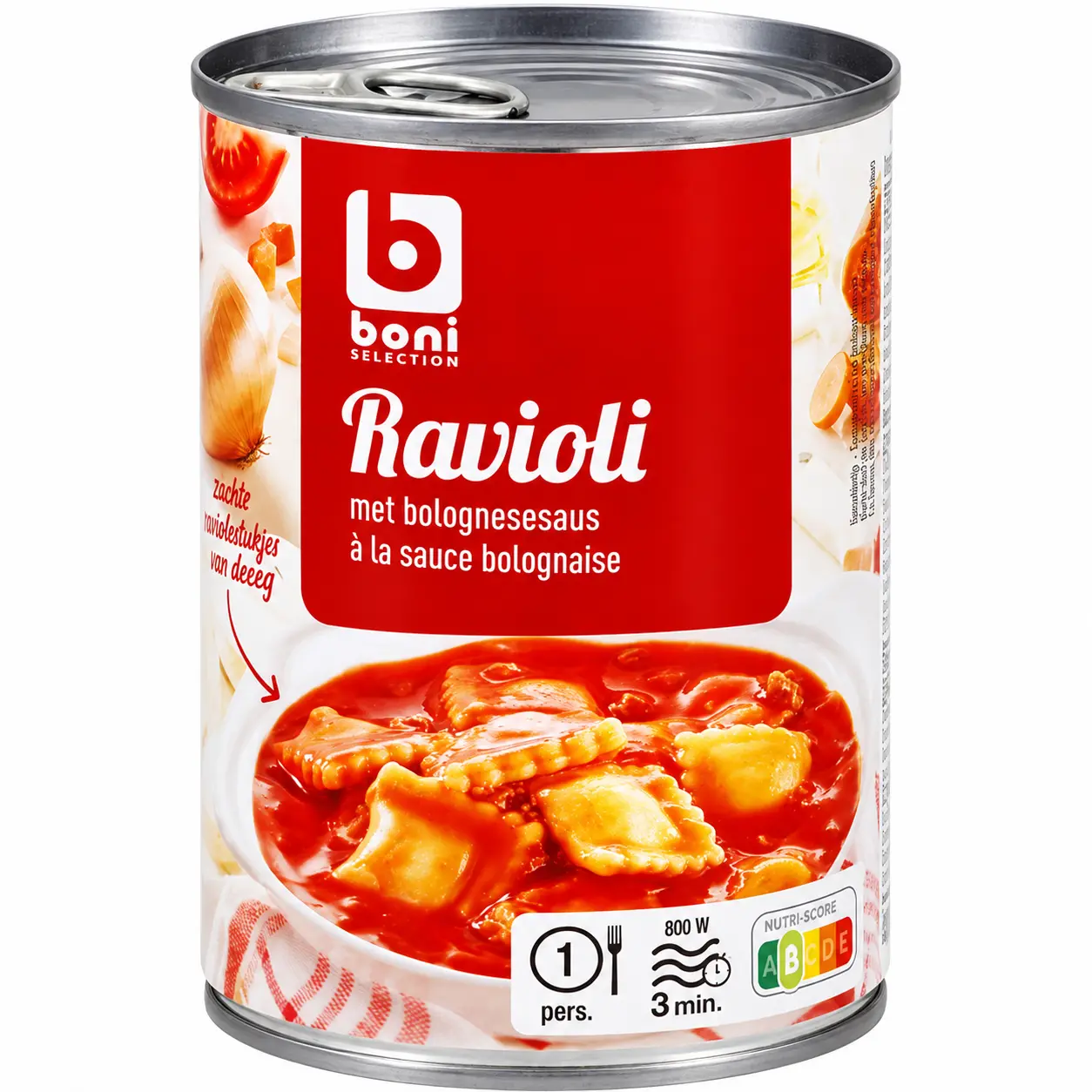 Boni Ravioli Sauce Bolognaise Conserve 400 Gr