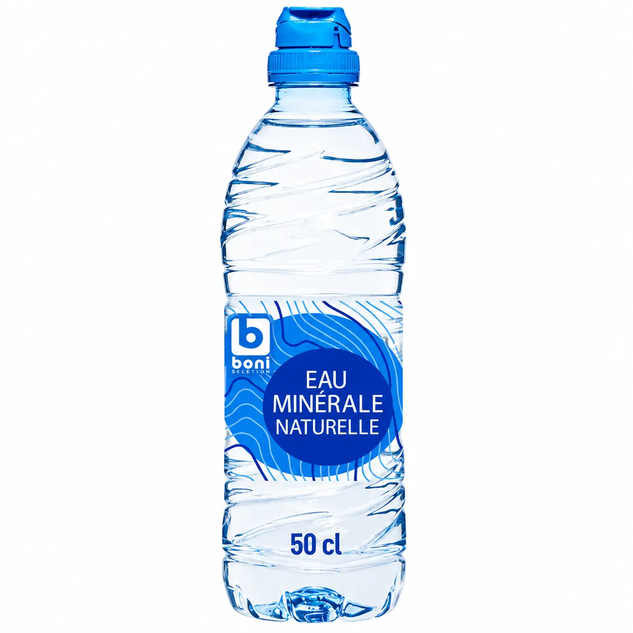 Boni Eau Plate Bouteille 50 Cl