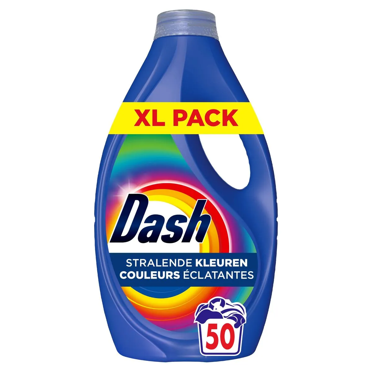 Dash Couleurs Lessive Liquide 50 Doses 2,25 L