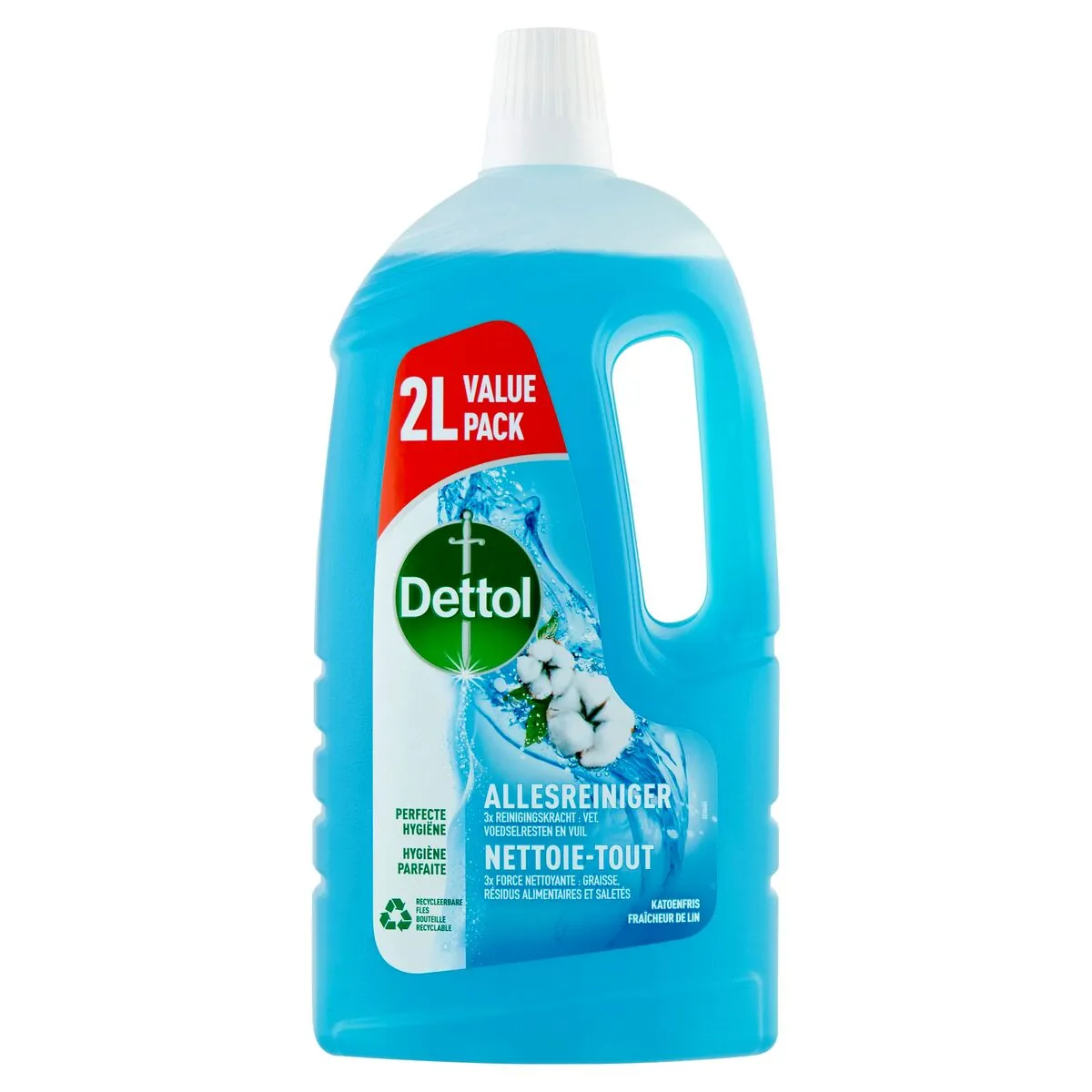 Dettol Fraîcheur de Lin Nettoyant Sol 2 L