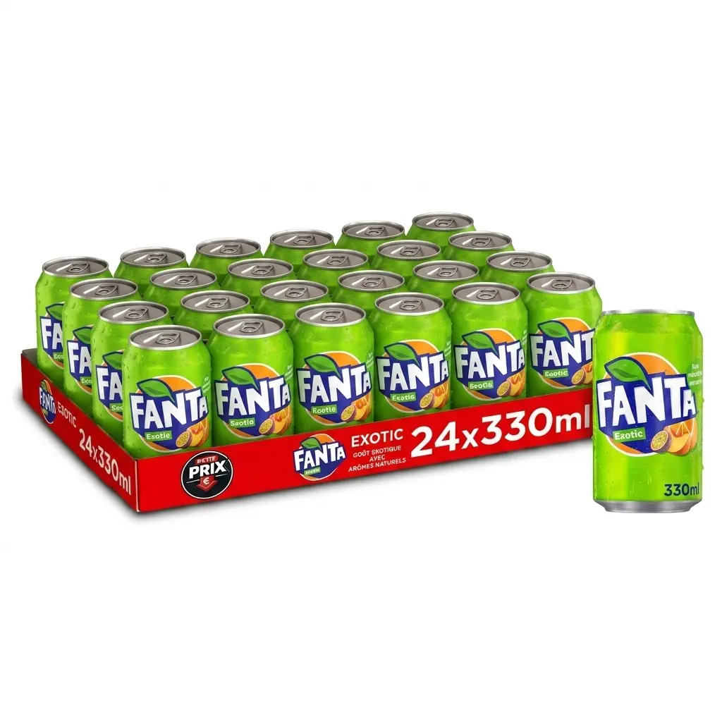 Fanta Exotic DK Canette 24x33 Cl