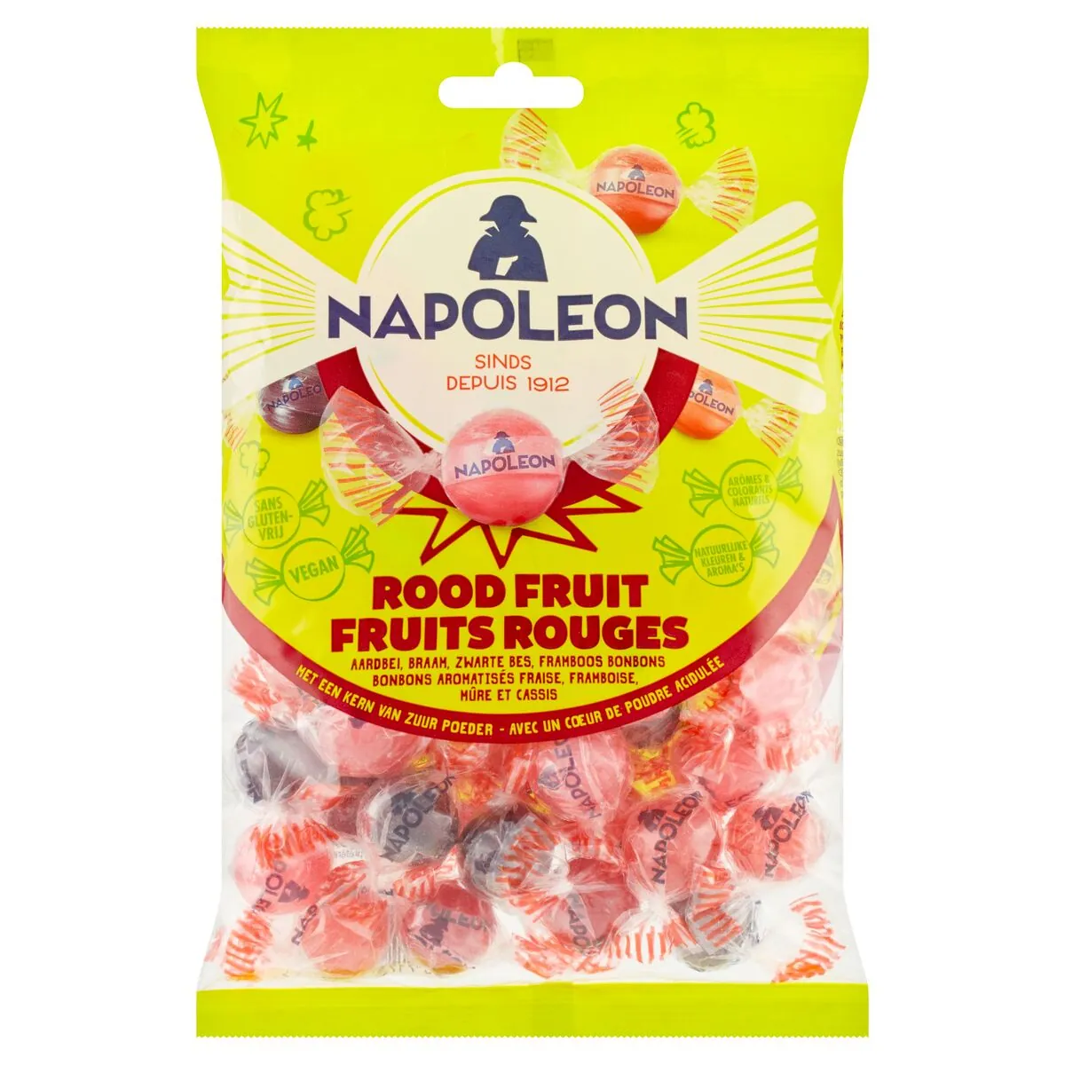 Napoleon Fruits Rouges Bonbons 250 Gr
