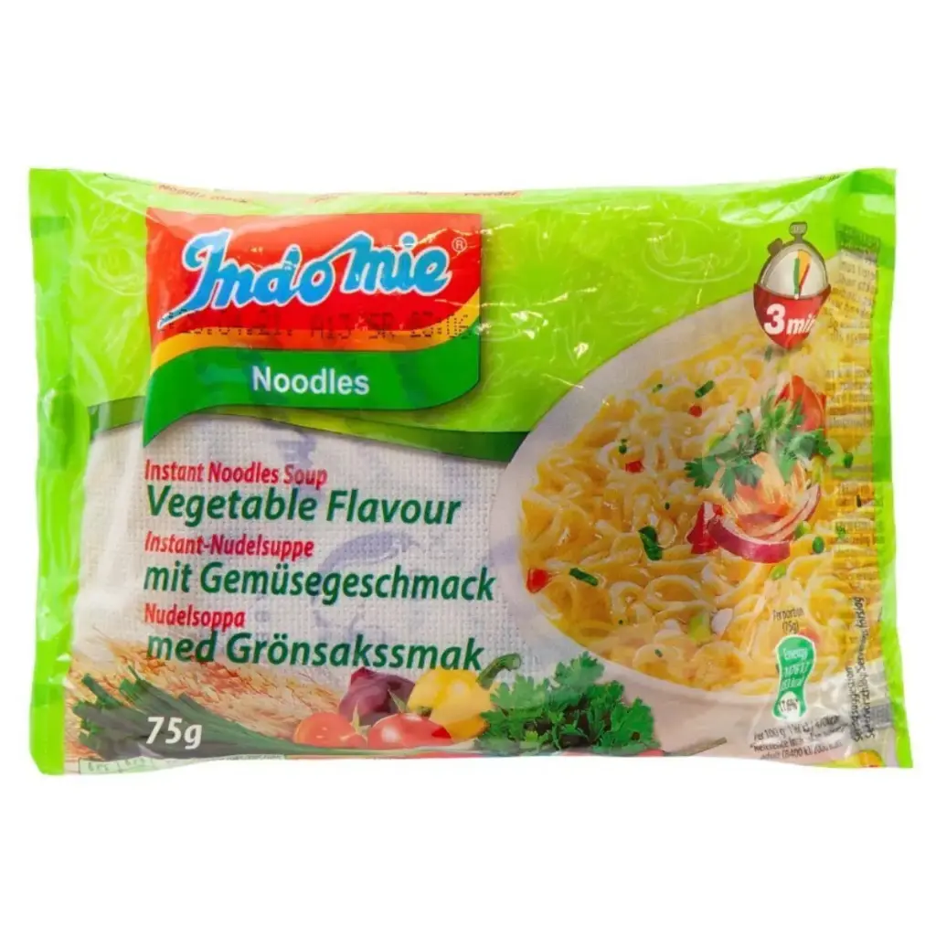 Indomie Vegetable Nouilles Préparées 75 Gr