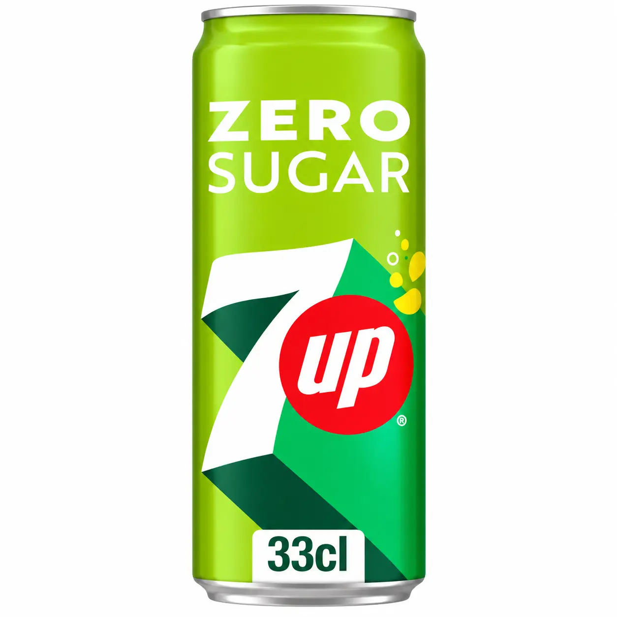 7up Zéro Sugar Canette 33 Cl