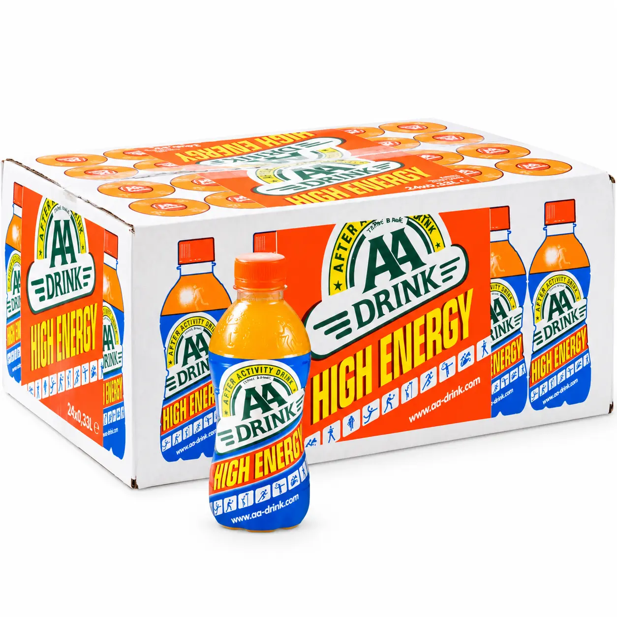 AA Drink High Energy Bouteille 24x33 Cl