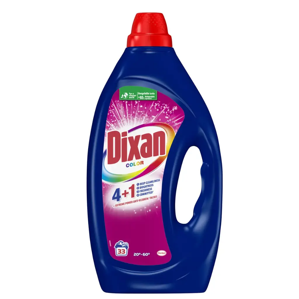 Dixan Gel Color Lessive Liquide 33 Doses